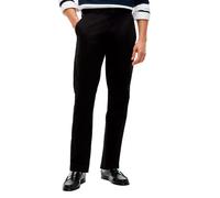 Chinohose TOMMY HILFIGER "CORE HARLEM ESSENTIAL", Herren, Gr. 34, Länge 30, schwarz, Twill, Obermaterial: 97% Baumwolle, 3% Elasthan, unifarben, normal, Hosen Chinohose, Tapered Fit (66785965-34) schw