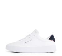 Tommy Hilfiger - Court-Sneaker mit Logo weiß - Gr. - 44