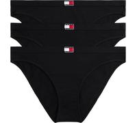 Damen Unterhosen Tommy Hilfiger Heritage Logo 3P - black - Schwarz (S)