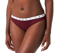 Tommy Hilfiger Damen 3P UW0UW03286 Bikini Hose, Lila (Peach Dusk/Deep Rouge/White), L (3er Pack)