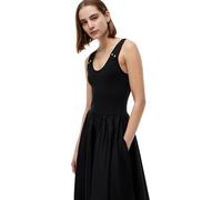 Tommy Hilfiger Damen 5x2 Rib Mix Media Dress Ww0ww49939 Ausgestelltes Kleid (1er Pack)