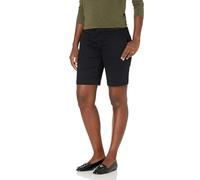 Tommy Hilfiger Damen 9" Hollywood Chino Lässige Shorts, Schwarz, 46