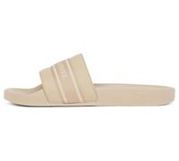 Tommy Hilfiger Damen Badeschuhe Poolslide With Webbing Elegant, Beige (Horseradish), 36