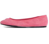 Tommy Hilfiger Damen Ballerinas Hardware aus Wildleder, Rosa (Hibiscus Pink), 37