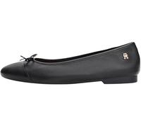 Tommy Hilfiger Damen Ballerinas Toe Cap aus Leder