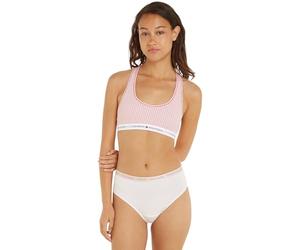 Tommy Hilfiger Damen BH Bralette Print Sport, Mehrfarbig (Mini Geo Coral Clay), M