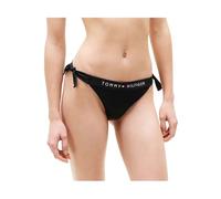 Tommy Hilfiger Damen Bikini Cheeky Side Tie UW0UW04497, Schwarz, XL, Schwarz (Schwarz), XL