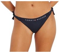 Tommy Hilfiger Damen Bikinihose Seitliche Schnürung Side Tie Cheeky Sport, Blau (Desert Sky), S