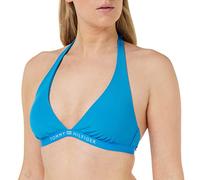 Tommy Hilfiger Damen Bikinitop Triangle Herausnehmbare Polster, Blau (Shocking Blue), XS