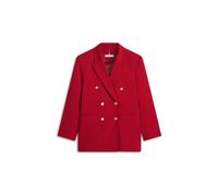 Tommy Hilfiger Damen Blazer aus Wollmischung, rot, Gr. 38