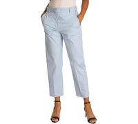 TOMMY HILFIGER Damen Chino Slim Straight Co China WW0WW40504, Blue (Breezy Blue), 36