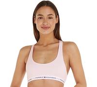 TOMMY HILFIGER Bralette mit Racerback Modell 'UNLINED' in Rosa, Größe L
