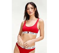 Tommy Hilfiger Damen Bralette Stretch, Rot (Tango Red), M