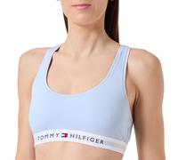 Tommy Hilfiger Damen Bralette Unlined Racerback, Blau (Breezy Blue), M