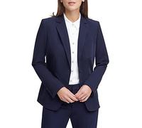 Tommy Hilfiger Damen Business Jacket with Flattering Fit and Single-Button Closure Blazer, Mitternacht/Ausflug, einfarbig (Midnight//Getaway Solids), 42
