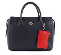 Tommy Hilfiger Damen Charming Tommy Satchel Umhängetasche Blau (Tommyred&Tommynavy)