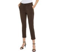 Tommy Hilfiger Damen Chino Hose Stretch Slim Chino Knöchelfrei, Braun (Legacy Brown), 32