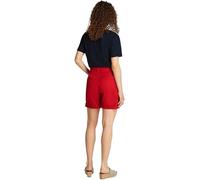Tommy Hilfiger Damen Chino Shorts Kurz, Mehrfarbig (Medium Red), 46
