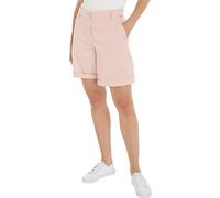 Tommy Hilfiger Damen Chino-Shorts Mom Fit, Rosa (Whimsy Pink), 38