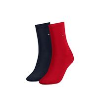 2er Pack TOMMY HILFIGER Casual Socken Damen 684 - tommy red 39-42
