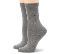 Tommy Hilfiger Damen Classic Socken, Grau, 35-38 EU