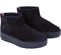 Tommy Hilfiger Damen Cool Suede Snowboot Fw0fw07662 Niedriger Stiefel, Blue Space Blue, 37 EU