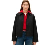 Tommy Hilfiger Damen Cotton Short Jacket Ww0ww49585 Andere Jacken, Black (Black), M