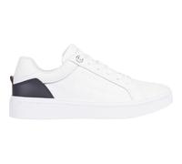 Plateausneaker TOMMY HILFIGER "ELEVATED ESSENTIAL COURT SNEAKER" Gr. 37, bunt (weiß, dunkelblau) Damen Schuhe (20433440-37) weiß, dunkelblau