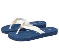 Tommy Hilfiger Damen Crelina Flip-Flop, Weiss/opulenter Garten, 42.5 EU