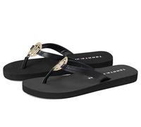Tommy Hilfiger Damen Crelina Flip-Flop, Schwarz, 42.5 EU