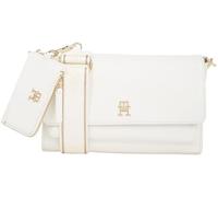 Tommy Hilfiger Damen Crossbody Bag Tasche Joy Crossover Breiter Tragegurt, Weiß (Ecru), Einheitsgröße