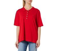 Tommy Hilfiger Damen CRV 1985 Reg Pique Polo Ss Ww0ww39597 S/S Poloshirt (1er Pack)