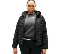 Tommy Hilfiger Damen CRV Stretch Nylon Lw Down Jacket Ww0Ww49493 Pufferjacke, Black (Black), 80