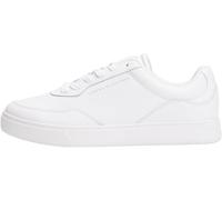Tommy Hilfiger Damen Cupsole Sneaker Casual aus Leder, Weiß (White), 42