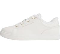 Tommy Hilfiger Damen Schuhe Casual Cup Sneakers weiß Fell - Größe 40