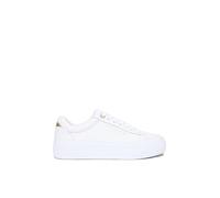 Tommy Hilfiger Damen Sneaker TH FOXING PLATFORM L Weiß Größe 37