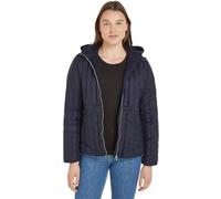 Tommy Hilfiger Damen Daunenjacke mit Kapuze, Blau (Desert Sky), M