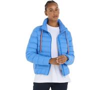 Tommy Hilfiger Damen Daunenjacke Packable Padded Jacket Winter, Blau (Blue Spell), S