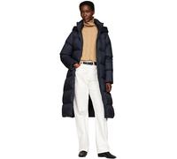 Tommy Hilfiger Damen Daunenmantel Down Casual Maxi Knielang, Blau (Desert Sky), XL