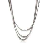 Tommy Hilfiger Damen Edelstahl Halskette - Silber 2700978 Einheitsgröße