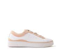 Tommy Hilfiger Damen Elevated Leder Cupsole Sneaker - Weiß & Pink US 39
