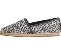 Tommy Hilfiger Damen Espadrilles Monogram Jacquard mit Monogramm-Print, Blau (Space Blue), 40