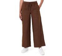 Tommy Hilfiger Damen ESS Linen Schlupfhose WW0WW48970, Braun, Größe S