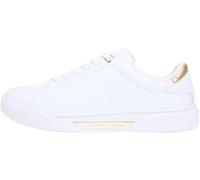 Tommy Hilfiger Damen Essential Chic Court Sneaker FW0FW09019 Low-Top, Weiß (Weiß), 36, White, 36 EU