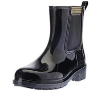 Tommy Hilfiger Damen Essential Tommy Rainboot Fw0fw07760 Niedriger Stiefel, Black, 42 EU