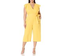 Tommy Hilfiger Damen Flatter-Jumpsuit Kleid, Daffodil, 22W