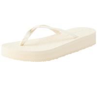 Tommy Hilfiger Damen Flip Flops Beach Sandal Badeschuhe, Weiß (Calico), 36