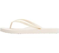 Tommy Hilfiger Damen Flip Flops Beach Sandal Zehentrenner, Elfenbein (Ivory Petal), 38