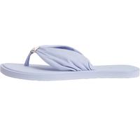 Tommy Hilfiger Damen Flip Flops Scandi Soft Summer Sandal mit breitem Zehenriemen, Blau (Stardust Blue), 40