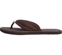 Tommy Hilfiger Damen Th Scandi Soft Summer Sandal FW0FW09421 Flip Flops, Braun, Größe 38